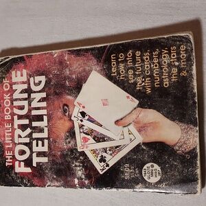 Vintage 1996 The Little Book Of Fortune Telling Mini Size